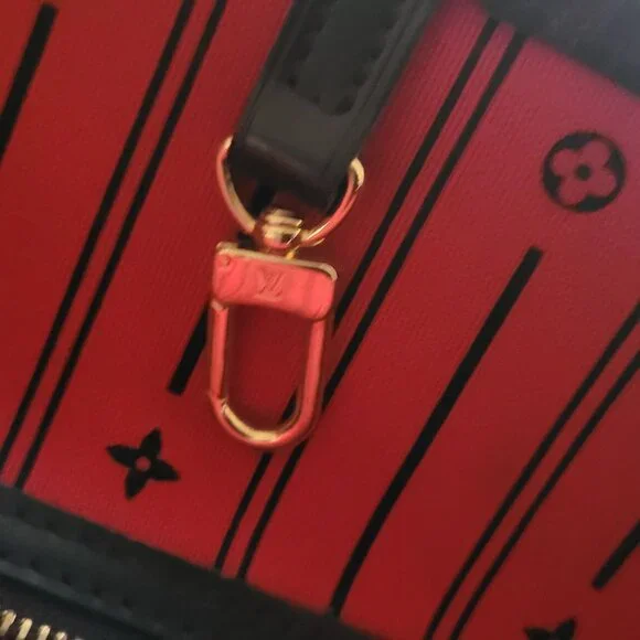 Louis Vuitton Neverfull MM tote bag in Damier Ebene canvas with brown leather tr - Picture 7 of 11